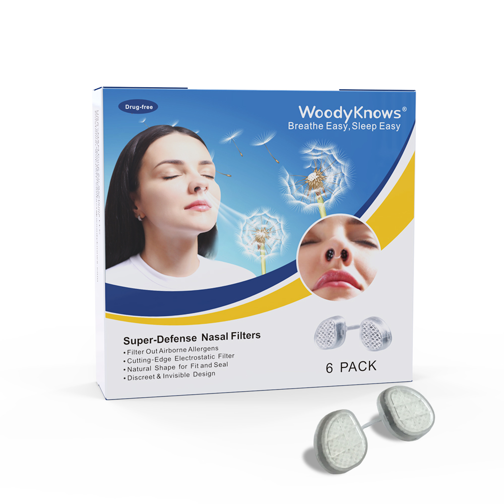 Woodyknows Super Defense Nasenfilter New Model Reduzieren Pollen Staub Dander Und Schimmelpilzallergene Airborne Air Pollution Pm2 5 Partikel Super Defense Nasenfilter